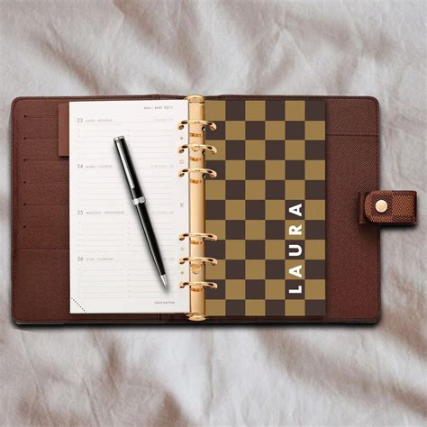 a5 planner louis vuitton|Louis Vuitton daily planner.